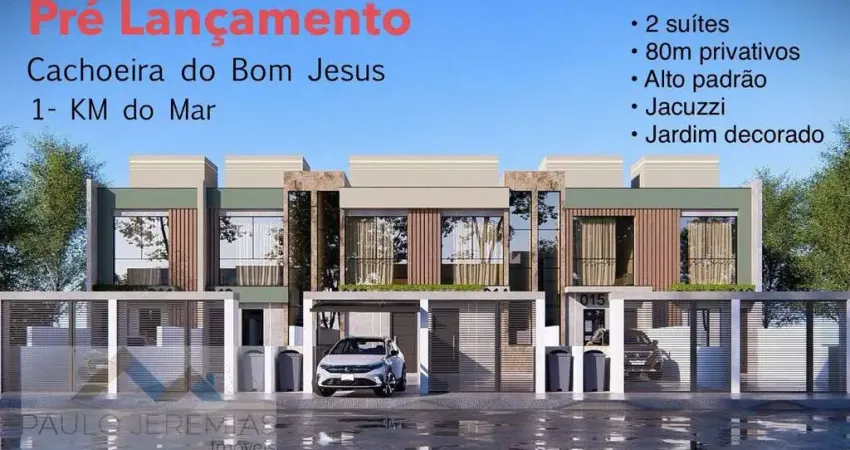 Casa Duplex à Venda em Cachoeira do Bom Jesus - 82m², 2 Suítes