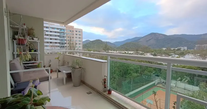 Apartamento na barra da tijuca-3quartos-2suítes-2vagas-83m2.