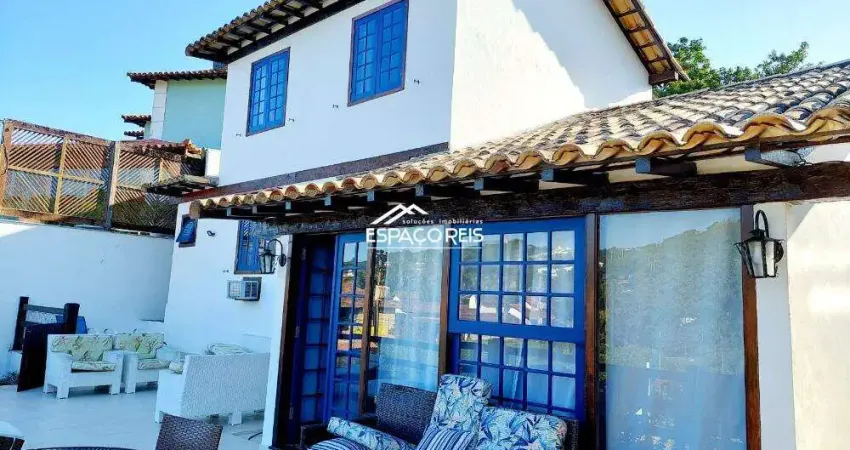 GERIBÁ - IMÓVEL RÚSTICO EM COND FRONTAL MAR A POUCOS PASSOS DA AREIA.