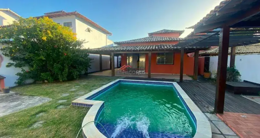 Casa independente em geribá, com 04 quartos, piscina e area de churrasqueira