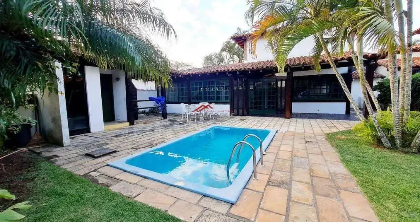 Casa para aluguel, 4 quartos, 3 suítes, 2 vagas, manguinhos - armação dos búzios/rj