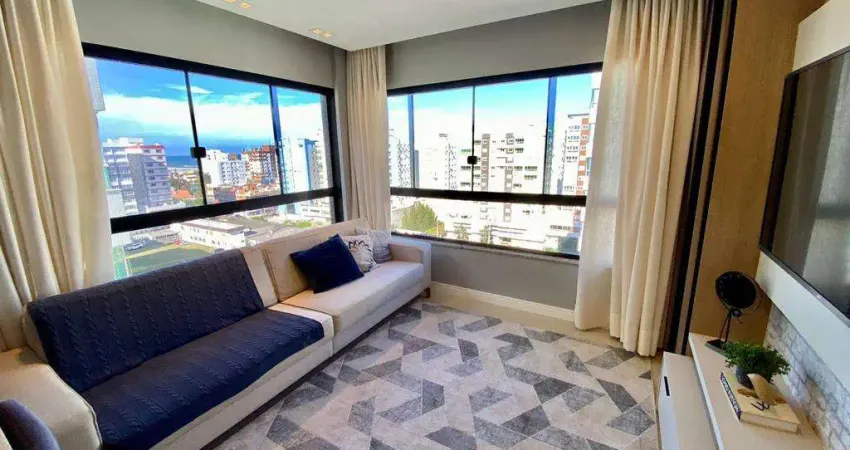 Apartamento 3 dormitórios à venda no bairro zona nova - 1 vaga de garagem