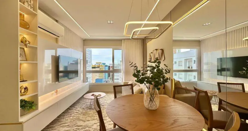 Apartamento 2 dormitórios à venda no bairro centro com 62 m² de área privativa - 1 vaga de garagem