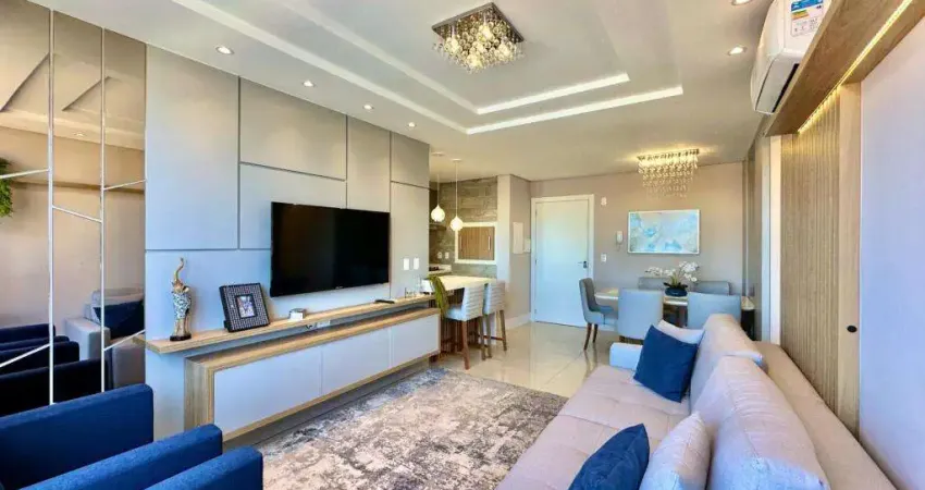 Apartamento 2 dormitórios à venda no bairro centro com 69 m² de área privativa - 1 vaga de garagem