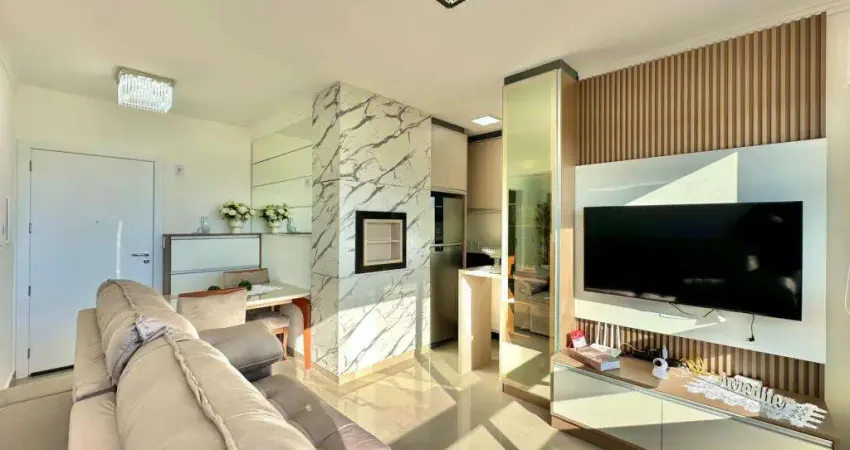 Apartamento 2 dormitórios à venda no bairro zona nova com 55 m² de área privativa - 1 vaga de garagem