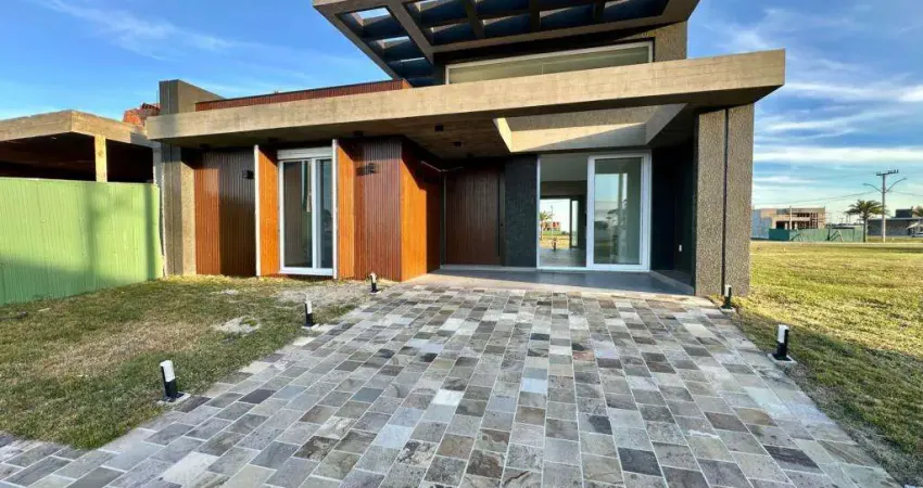 Casas e sobrados em condomínio fechado à venda no bairro allure beach - 2 vagas de garagem