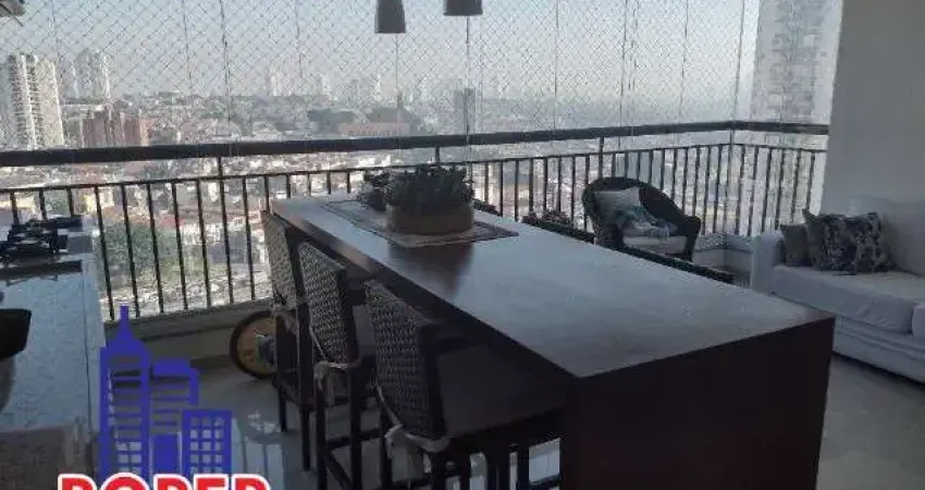 Apartamento de alto padrão com 103 m²/2 dormitórios/2 vagas/ varanda gourmet à venda va vila regente feijo, são paulo