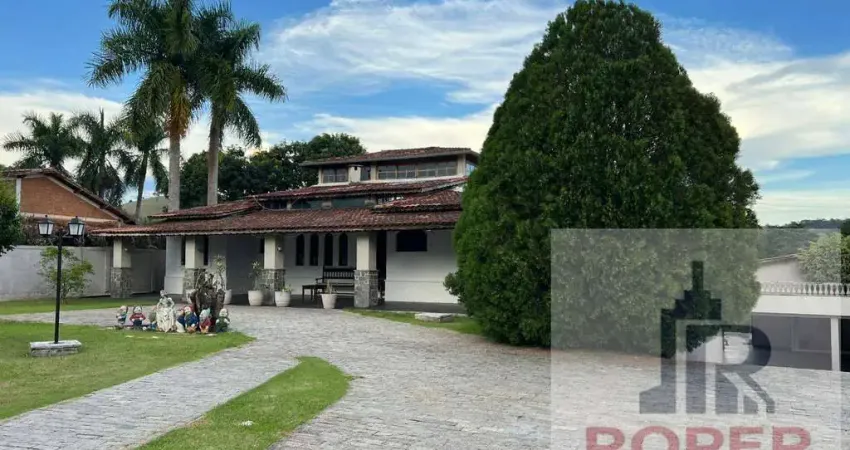 Mansão de alto padrão venda/locação em condomínio fechado em guararema