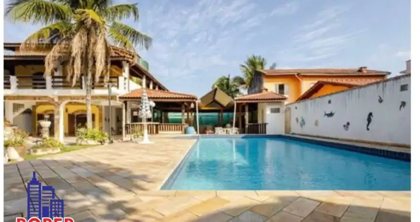 Linda casa de alto padrão/ piscina/ área gourmet à venda em são lourenço, bertioga