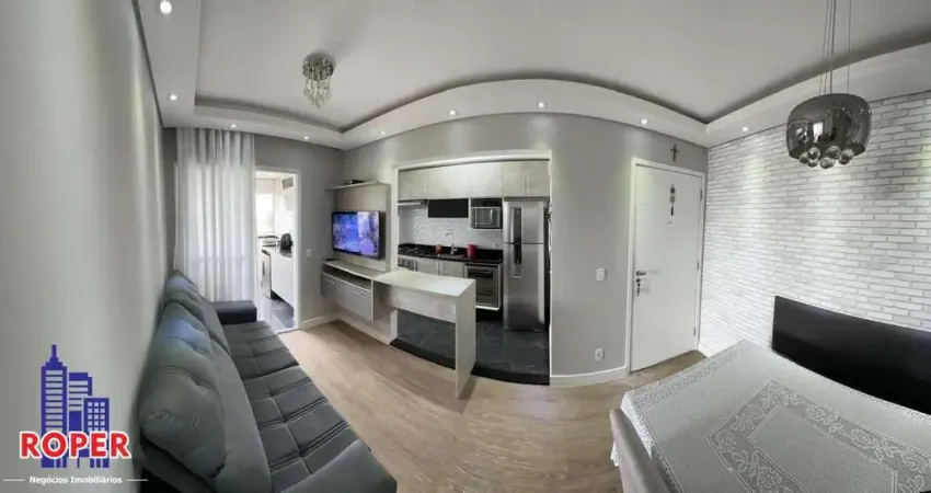 LINDO APARTAMENTO ANDAR ALTO COM 62 M²/2 DORMITÓRIOS/VARANDA GOURMET/2 VAGAS À VENDA NA VILA EMA
