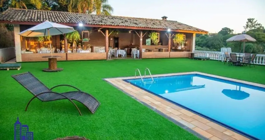 EXCELENTE CHÁCARA DE 5.000 M²/CASA SEDE/SALÃO DE FESTA E GOURMET À VENDA EM BRAGANÇA PAULISTA