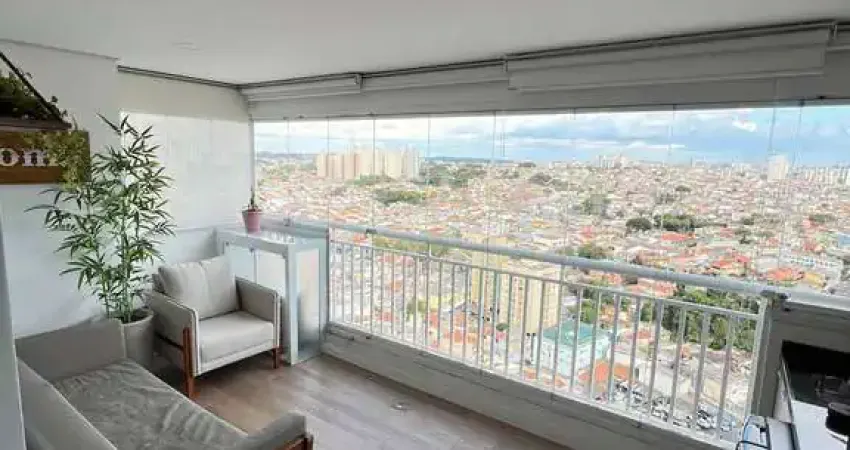 Lindo apartamento de 65 m²/2 dorms/2 vagas/ varanda à venda na vila ema