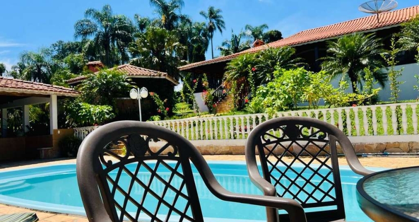 CHÁCARA COM 12.500 M²/CASA SEDE/PISCINA À VENDA/LOCAÇÃO EM SÃO ROQUE