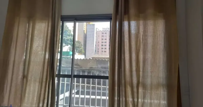 Kitnet com 22 m² com varanda, mobiliado para alugar próximo ao metrô republica, são paulo