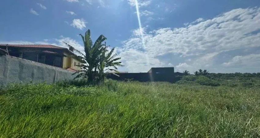 Terreno frente mar com liberação ambiental em Itanhaém.