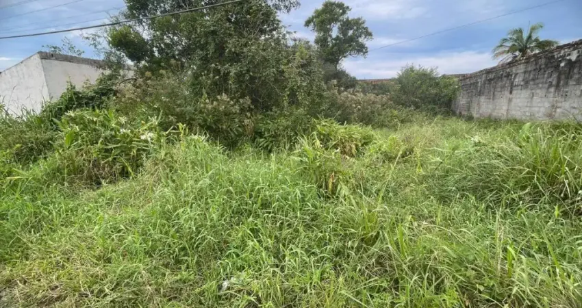 Terreno com escritura à 600m da rodovia em Itanhaém.