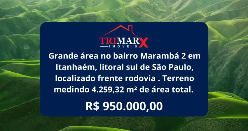 Terreno à venda na Praça Ângelo Guerra, 145, Jardim Maramba, Itanhaém