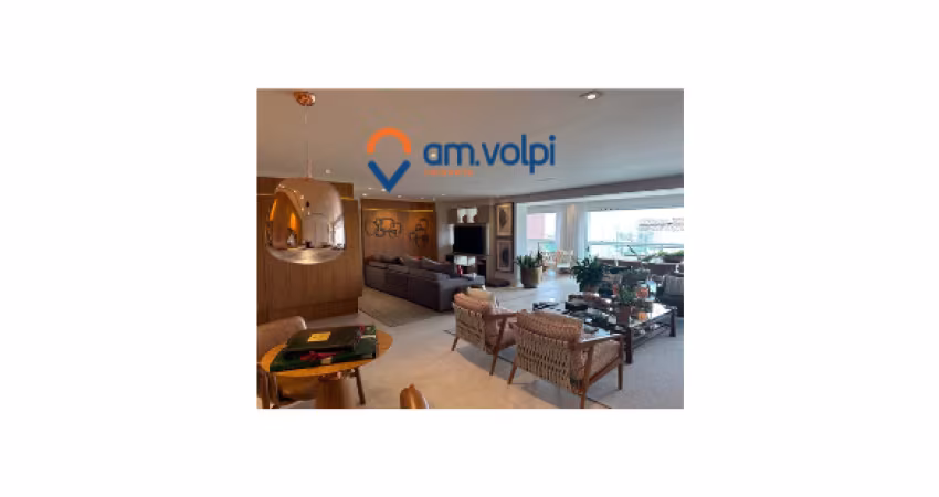 Lindo Apartamento Helbor Classic Mobiliado 197m2 3 Suítes 3 vagas Terraço Gourmet Andar Alto Com Vista para o Bosque Maia