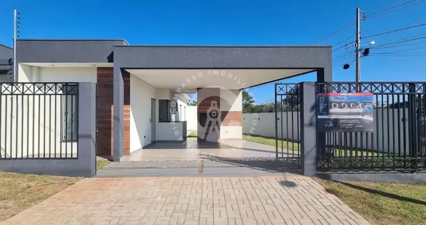 Casa à venda no Porto Belo em Foz do Iguaçu com 2 quartos e garagem coberta