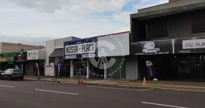Sala comercial para locação, 60.72 m , centro, foz do iguacu - pr