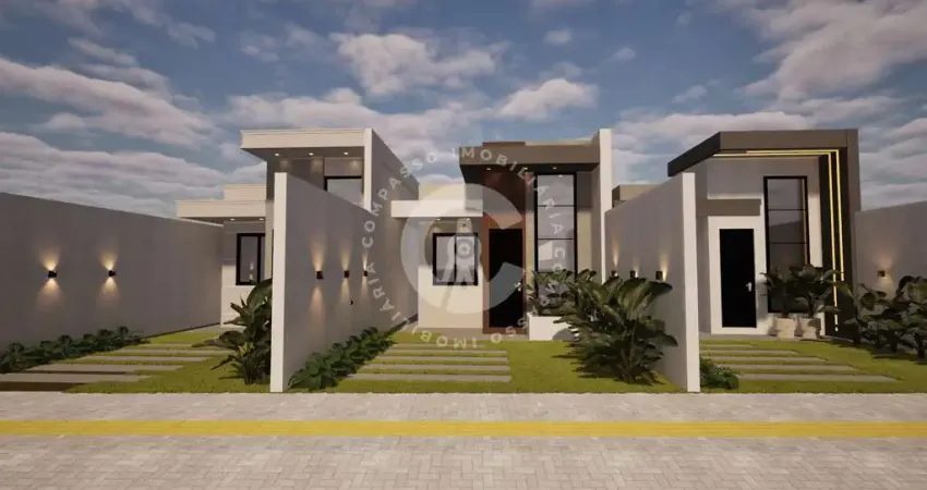 Casa com 2 dormitórios à venda proximo ao centro de foz do iguaçu - financia mcm