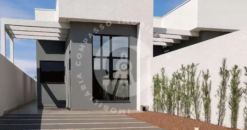 Casa com quintal e vaga p 2 carros no Jardim das Oliveiras, Foz do Iguaçu