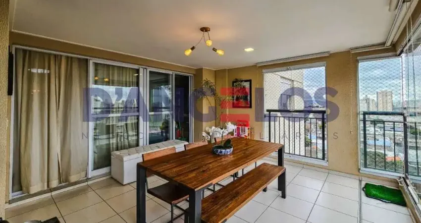 Lindo Apartamento de 3 quartos na Mooca com 1 suíte, 2 salas e vaga de garagem - São Paulo-SP
