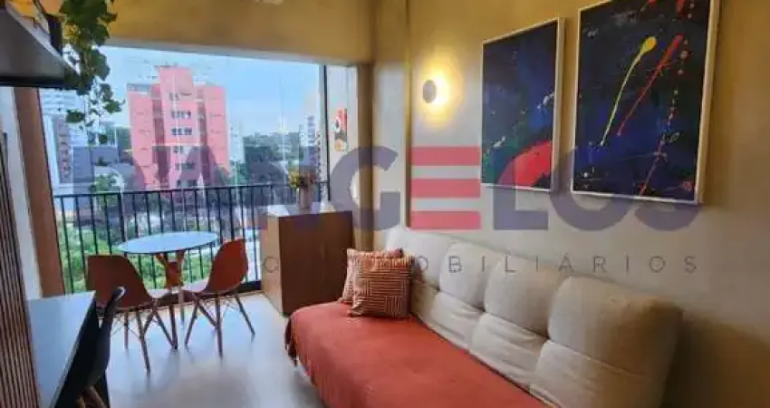Apartamento Mobiliado para locação na Vila Madalena, São Paulo-SP: 1 quarto, 1 sala, 1 banheiro, 1 vaga de garagem!