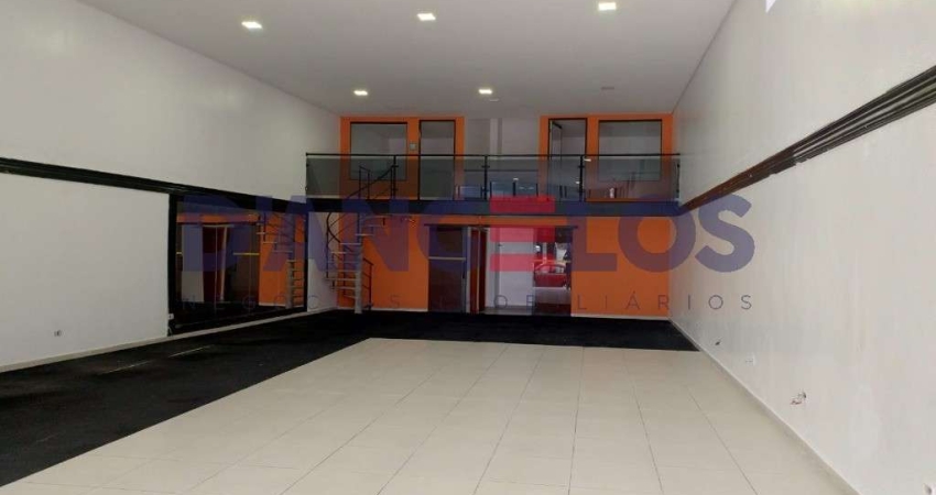 Salão comercial de alto padrão para locação no Anália Franco, São Paulo-SP: 2 salas, 2 banheiros, 2 vagas de garagem, 225m².