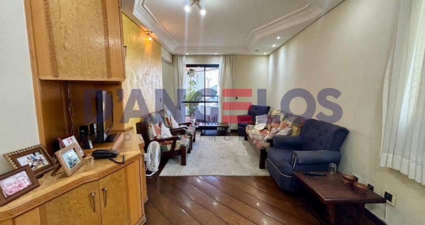 Apartamento à venda em São Paulo-SP, Anália Franco: 3 quartos, 1 suíte, 2 salas, 3 banheiros, 2 vagas de garagem, 108m².