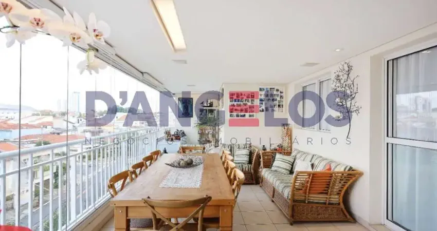 Apartamento à venda em São Paulo-SP, Anália Franco: 3 quartos, 1 suíte, 2 salas, 2 banheiros, 3 vagas de garagem, 120m². Venha conferir!
