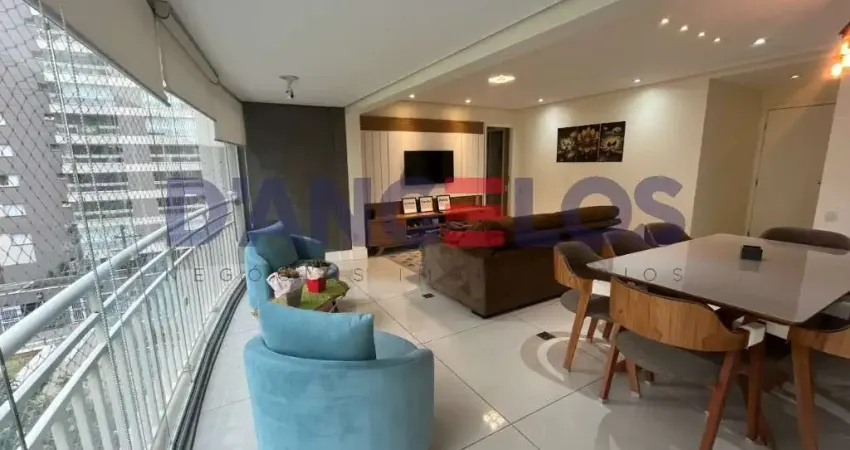 Apartamento à venda na Mooca, São Paulo-SP: 3 quartos, 3 suítes, 2 salas, 4 banheiros, 2 vagas e 126m².