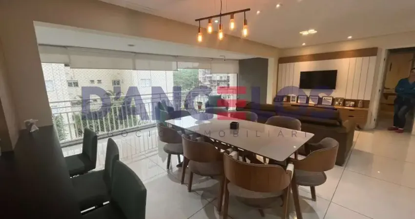 Apartamento à venda na Mooca, São Paulo-SP: 3 quartos, 3 suítes, 2 salas, 4 banheiros, 2 vagas e 126m².