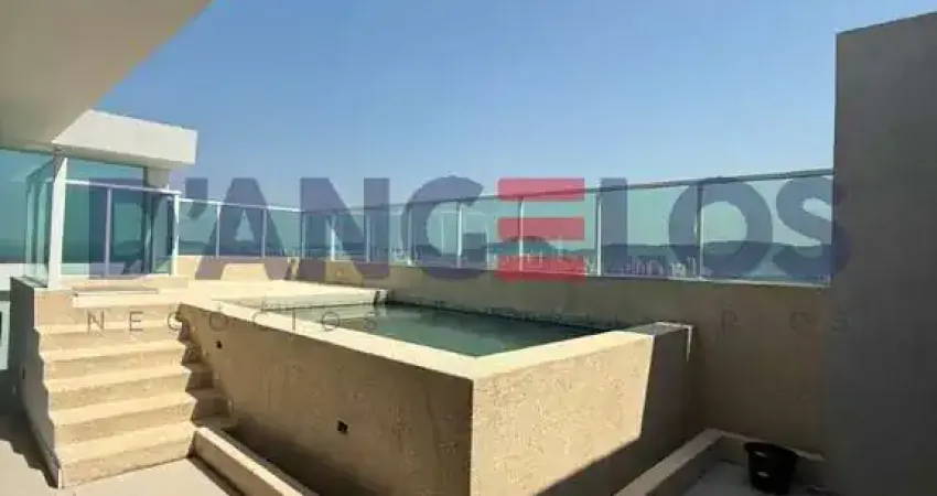 Cobertura Duplex de Luxo no Guarujá: 3 Quartos, 2 Suítes, 163,43m² - Loteamento João Batista Julião