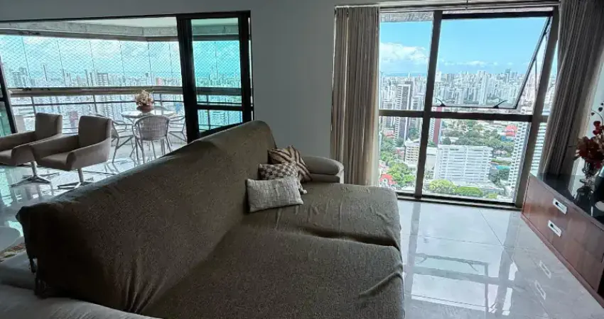 Edf. saint elisee - apartamento no bairro da jaqueira com 4 quartos sendo 4 suítes com 220m²,  3 vagas de garagem cobertas e lazer completo  por r$ 3.150.000,00.