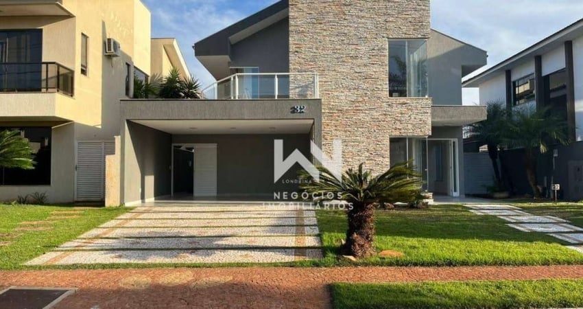 Sobrado com 3 dormitórios, 312 m² - venda por R$ 4.000.000,00 ou aluguel por R$ 15.800,00/mês - Esperança - Londrina/PR