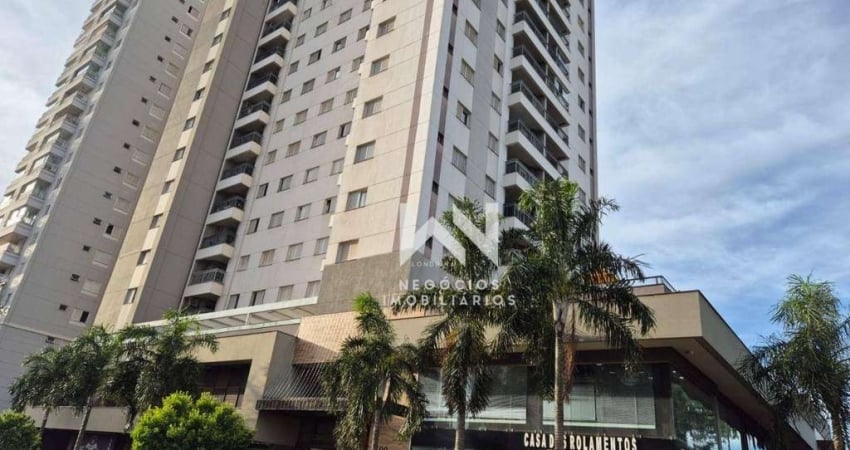 Apartamento com 2 dormitórios, 57 m² - venda por R$ 550.000,00 ou aluguel por R$ 2.700,00/mês - Centro - Londrina/PR