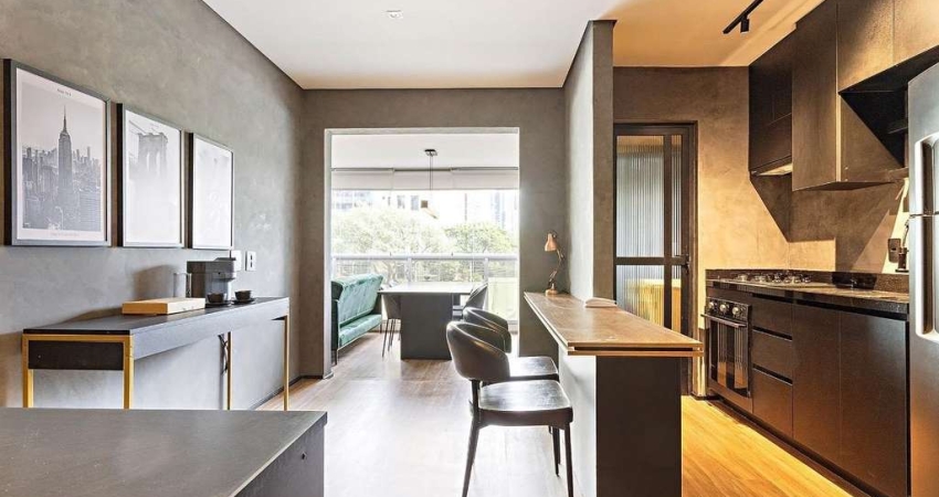 1 suíte de alto padrão para Locação na Vila Nova Conceição de 60m².