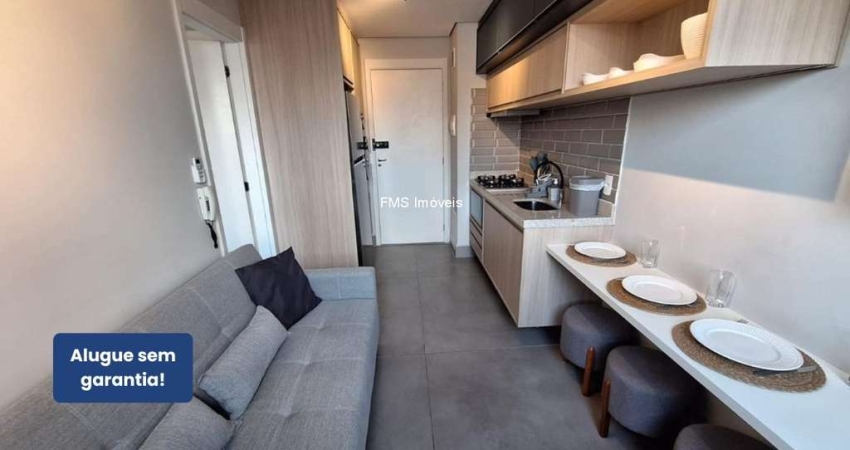 Apartamento para locação na Lapa com 1 quarto, 1 banheiro, 25,00m² .