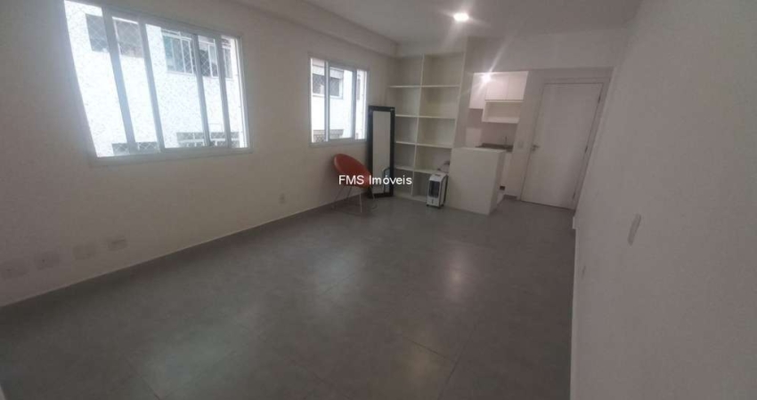 Imperdível: Apartamento à venda em São Paulo-SP, Santa Cecília! 2 quartos, 1 sala, 1 banheiro, 1 vaga de garagem. 57m² de área.