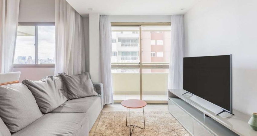 Apartamento à venda no Brooklin Paulista com 2 suítes, 2 vagas, 100m² de área.