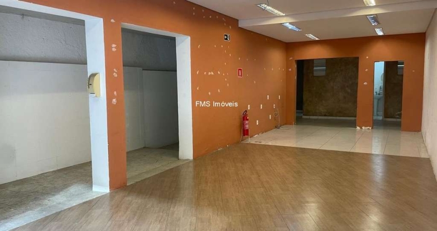 Locação de Loja Comercial em Moema, São Paulo-SP: 1 Sala, 1 Banheiro, 3 Vagas Garagem, 90m² de Área.