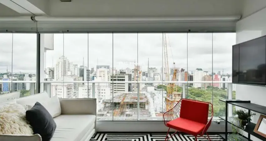 Apartamento para locação na Consolação, São Paulo-SP: 1 quarto, 1 sala, 1 banheiro, 1 vaga de garagem!