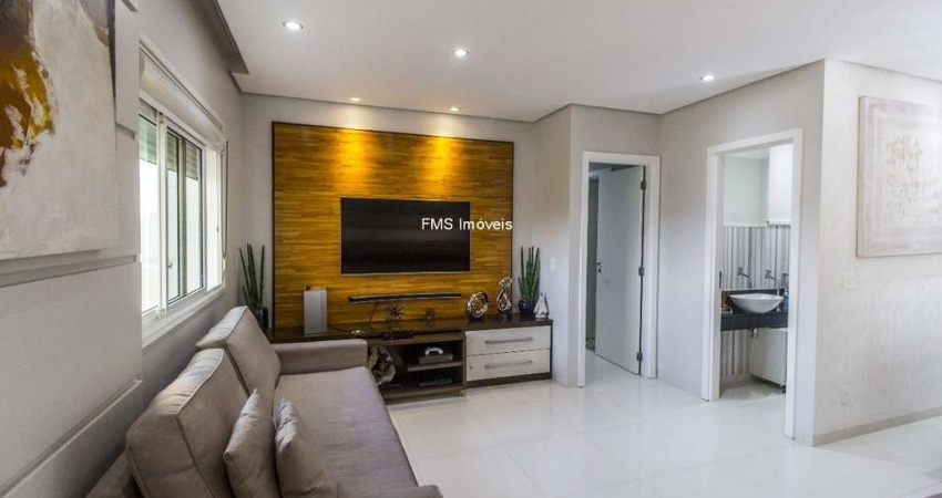 Venda de Apartamento de Luxo em Tamboré, Santana de Parnaíba-SP: 2 quartos, 1 suíte, 4 banheiros, 2 vagas de garagem - 133m²
