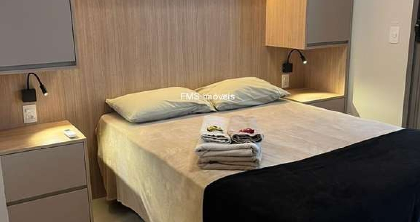 Apartamento à venda ou locação no Paraíso, com 1 quarto, 1 vaga.