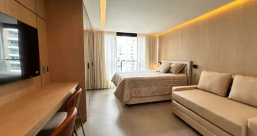 Studio para locação no Itaim Bibi, 1 quarto, 1 banheiro, 30m².