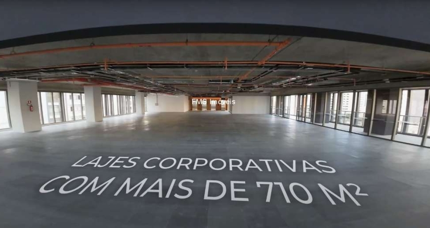 Conjunto Comercial de Luxo com 10 Vagas na Garagem no Itaim Bibi, São Paulo - 940m² de Área