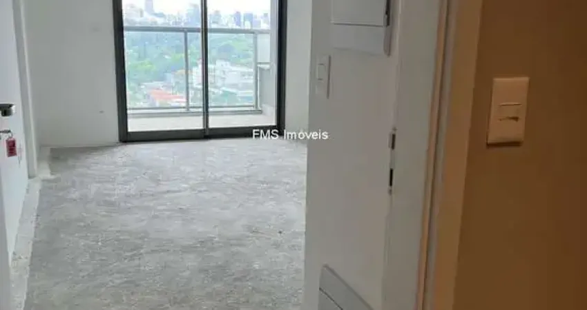 Apartamento à venda em Moema, São Paulo-SP: 1 quarto, 1 banheiro, 1 vaga de garagem e 45m² de área!