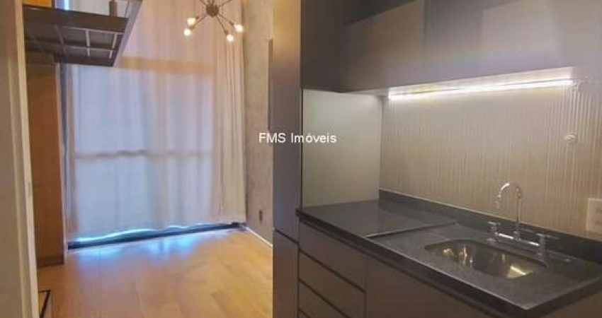 APARTAMENTO STUDIO 30m² - 1 DORMITORIO - SEM VAGA - BROOKLIN