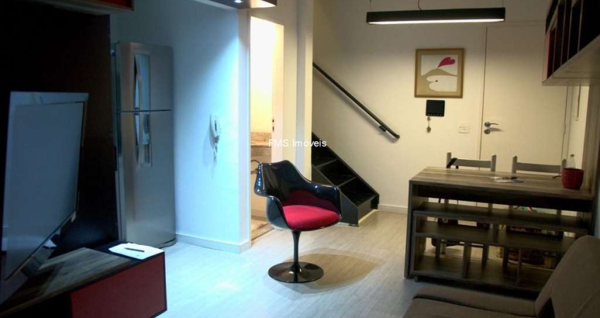 Apartamento à venda em Moema, São Paulo: 1 quarto, 1 suíte, 2 banheiros, 1 vaga, 47m² de área privativa!